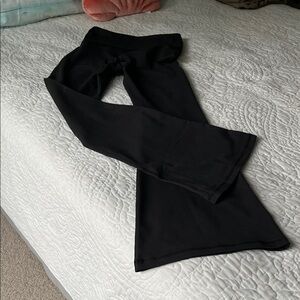 Black Flared Leggings